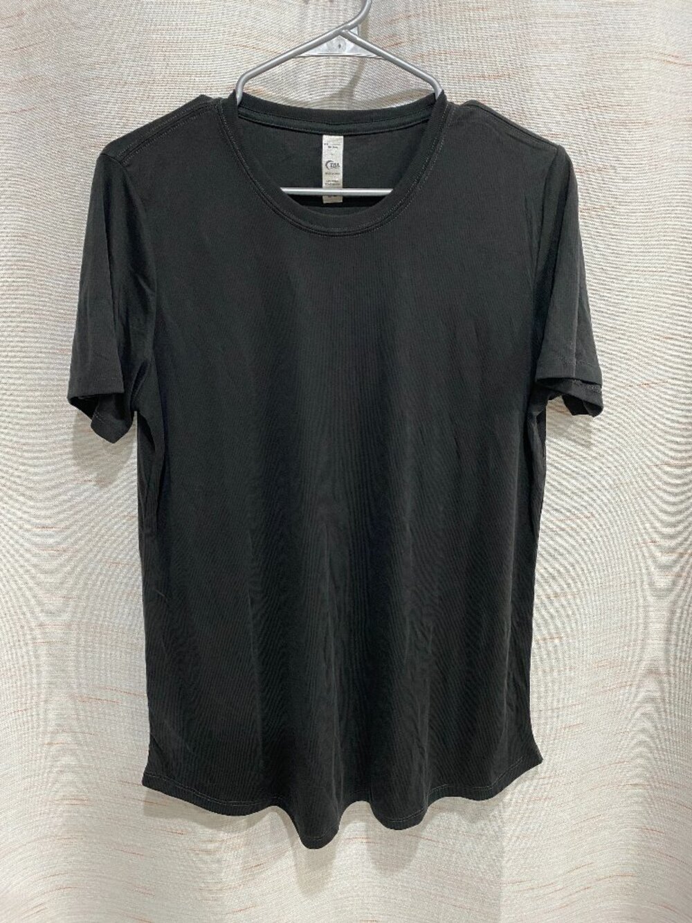 Zyia Active Tshirt Black Large Womens (233)